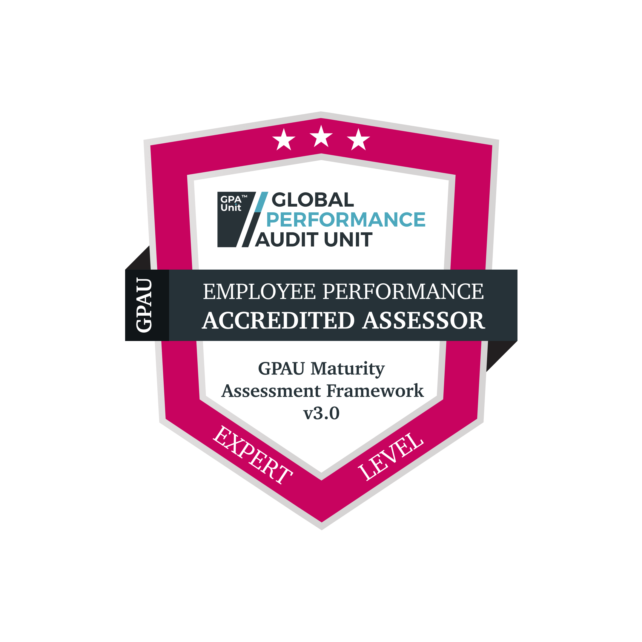 Employee Performance Expert Level accredited assessor badge