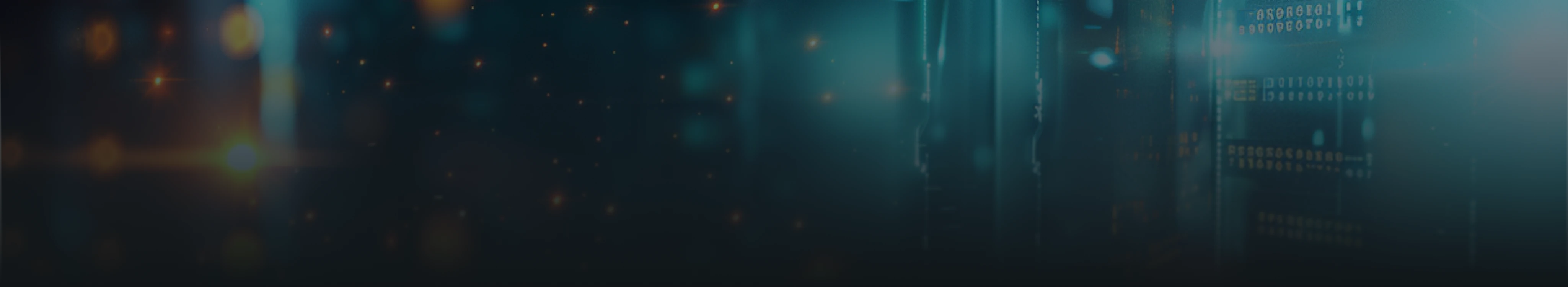 Abstract background with bokeh lights