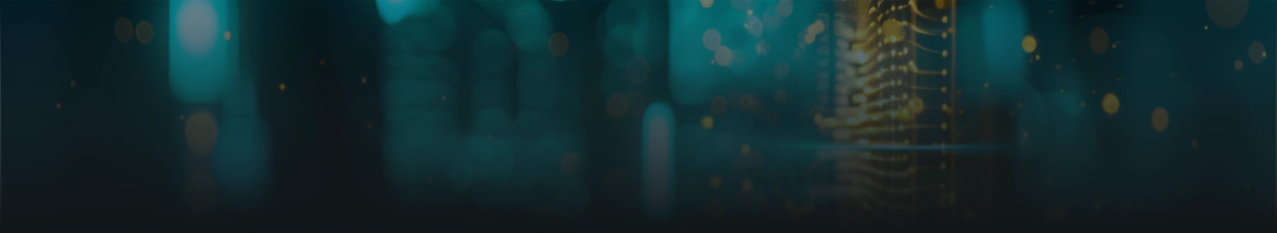 Abstract background with bokeh lights