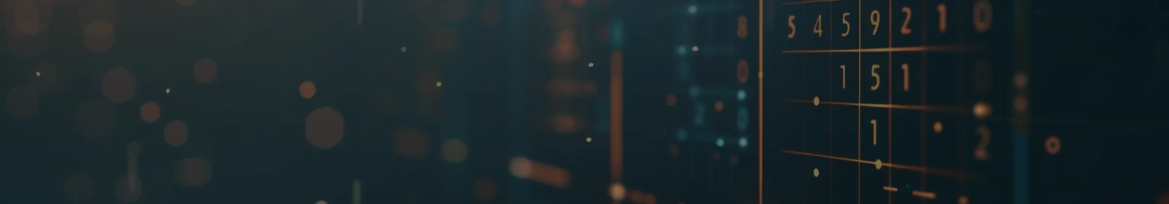Abstract background with bokeh lights
