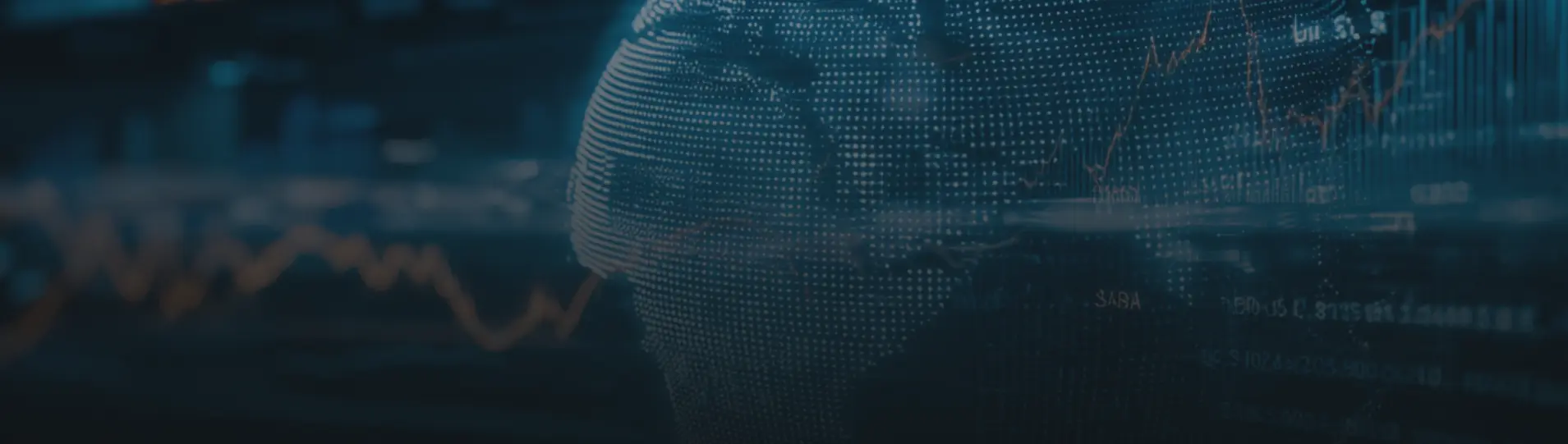 Abstract background with bokeh lights