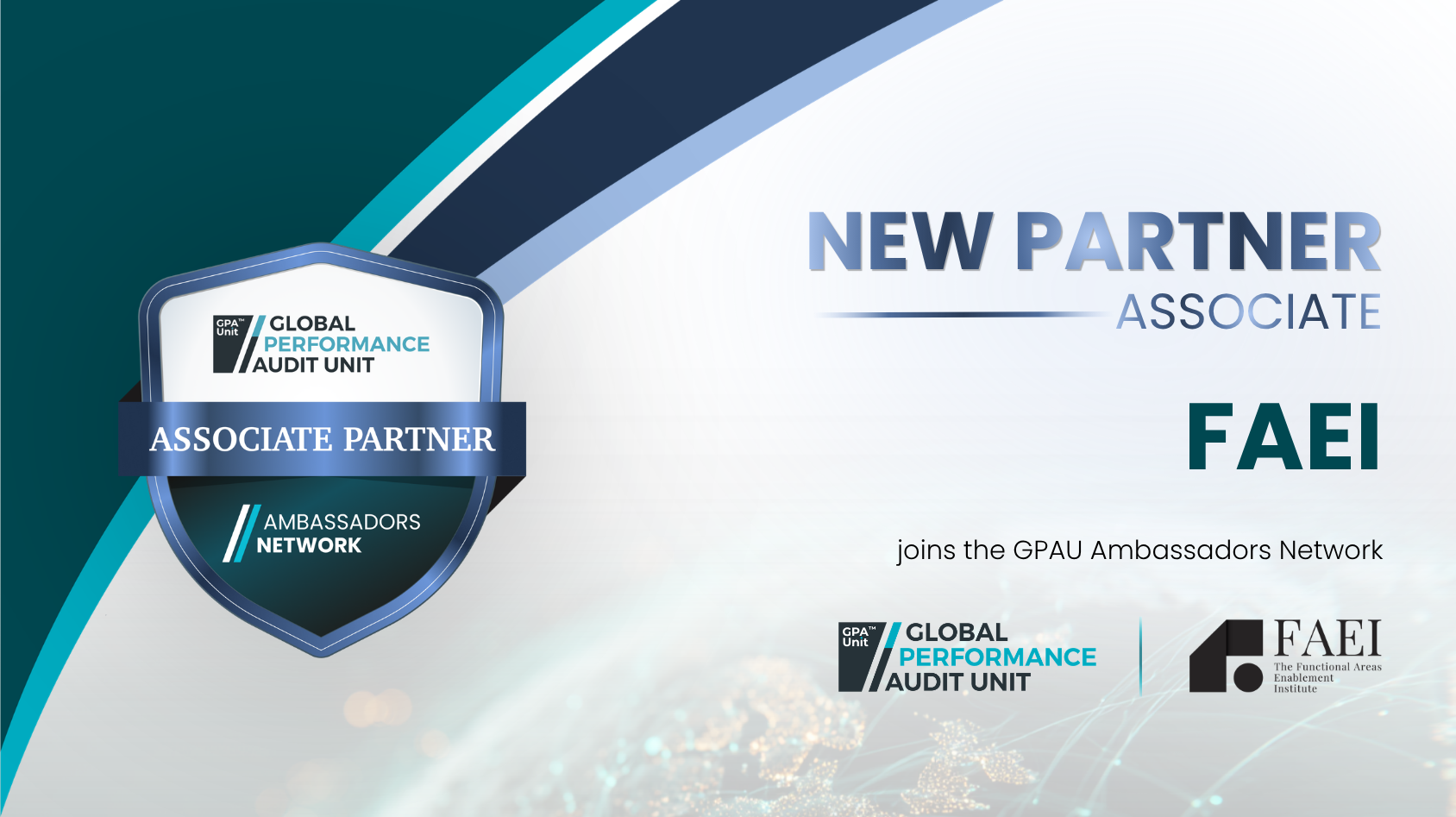 FAEI partner announcement banner