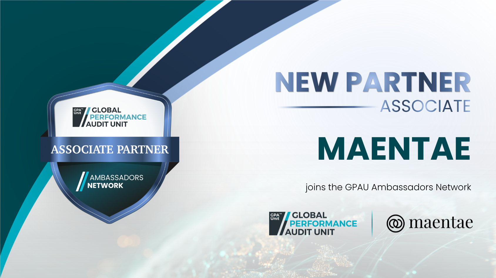 Maentae partner announcement banner
