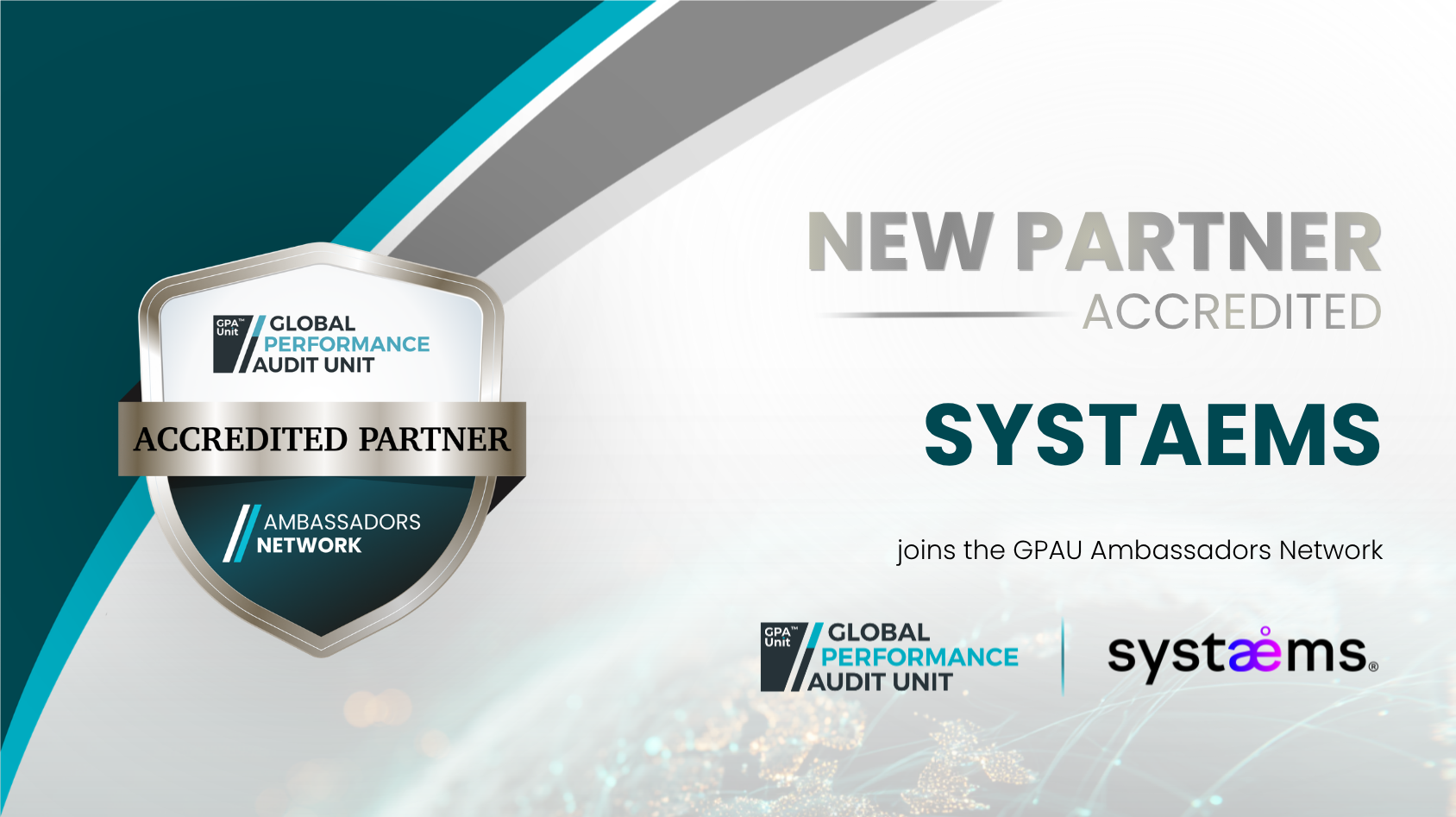 Systaems partner announcement banner