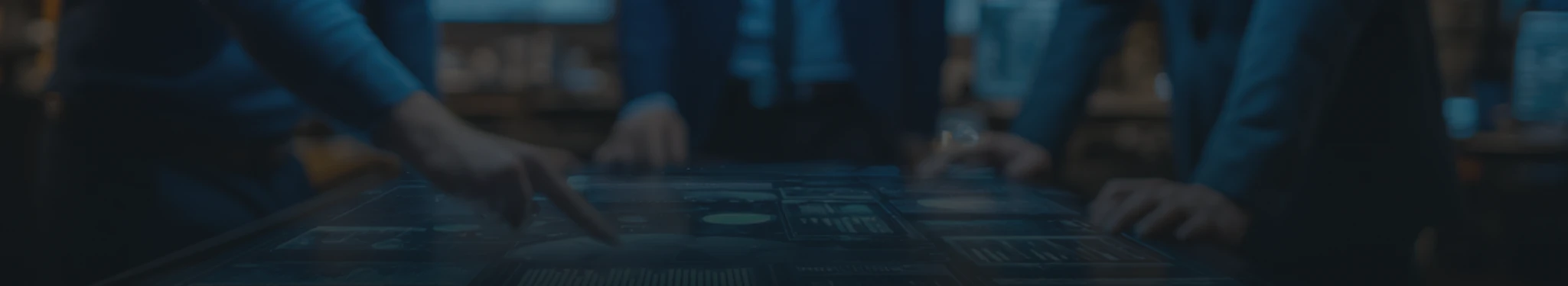 Abstract background with bokeh lights