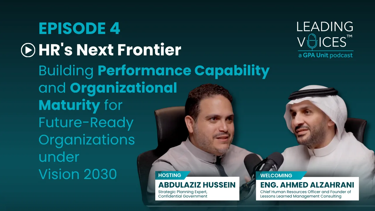 HR’s Next Frontier: Building Performance Capability & Organizational Maturity