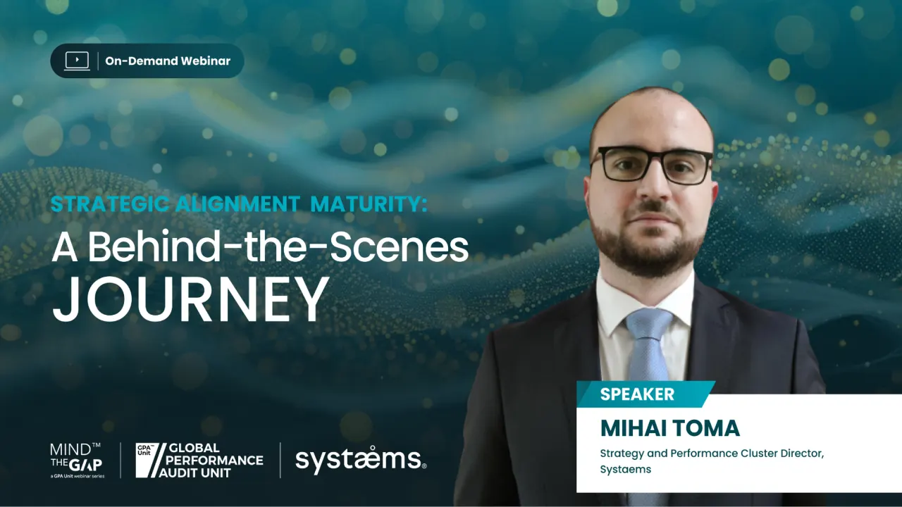 Strategic Alignment  Maturity:  A Behind-the-Scenes Journey