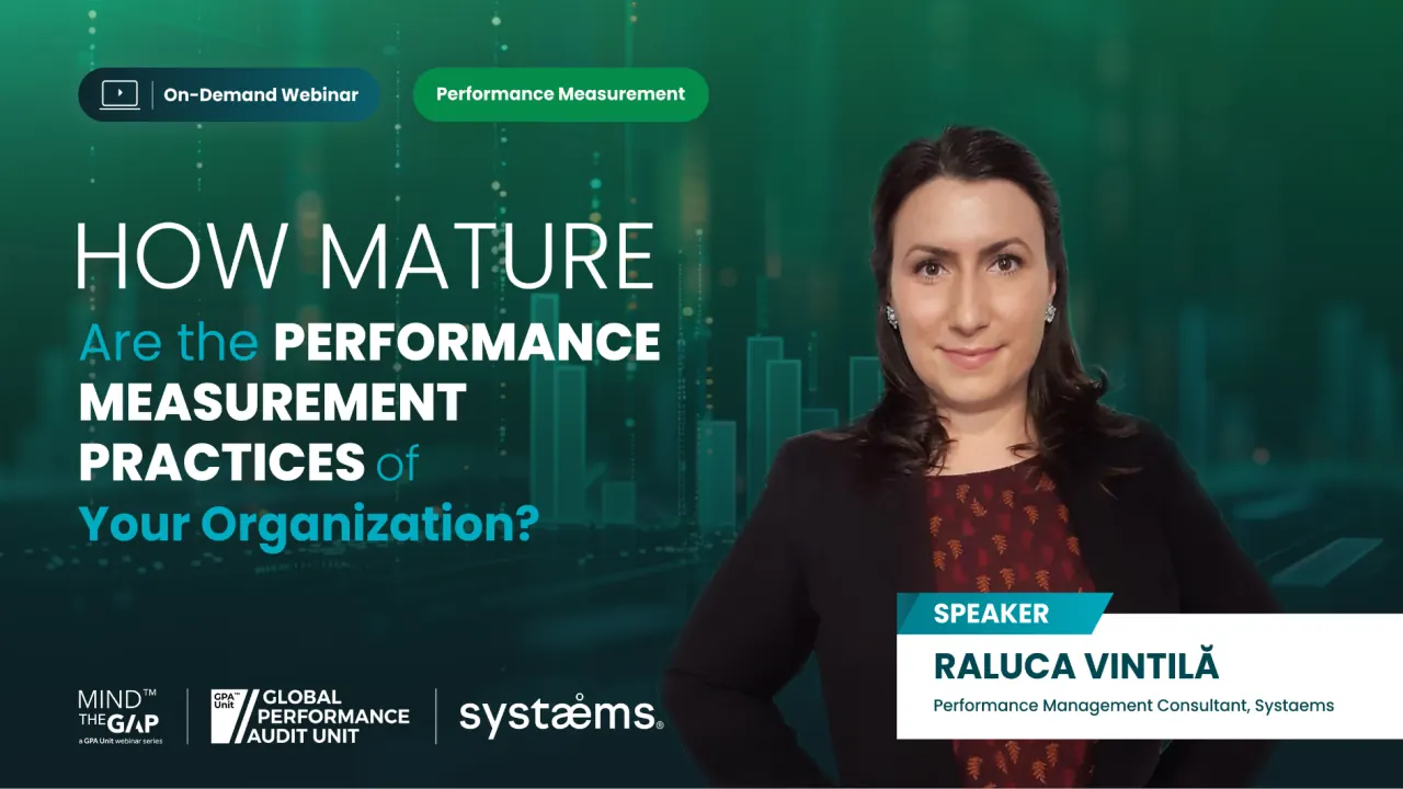 How Mature Are the Performance Measurement Practices of Your Organization?