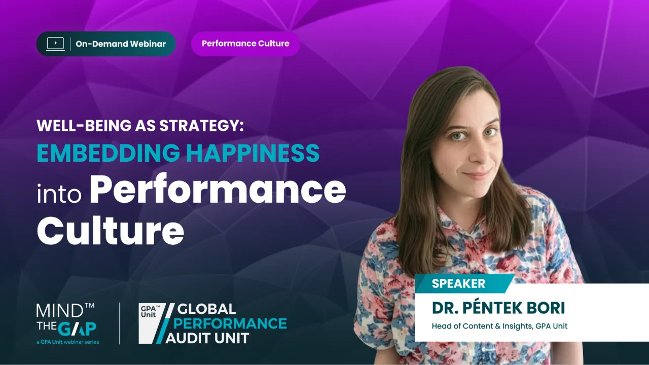 Well-Being as Strategy: Embedding Happiness into Performance Culture