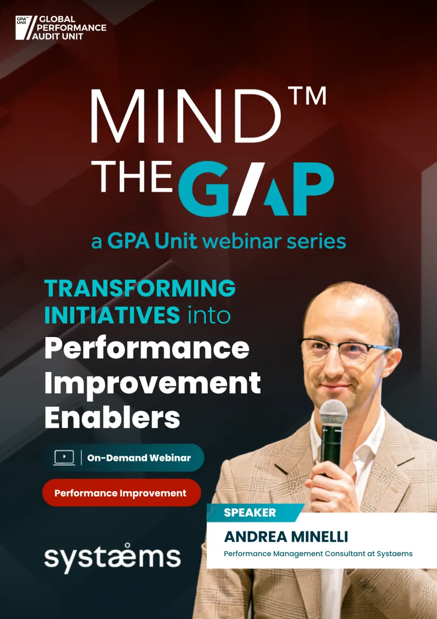 Transforming Initiatives into Performance Improvement Enablers