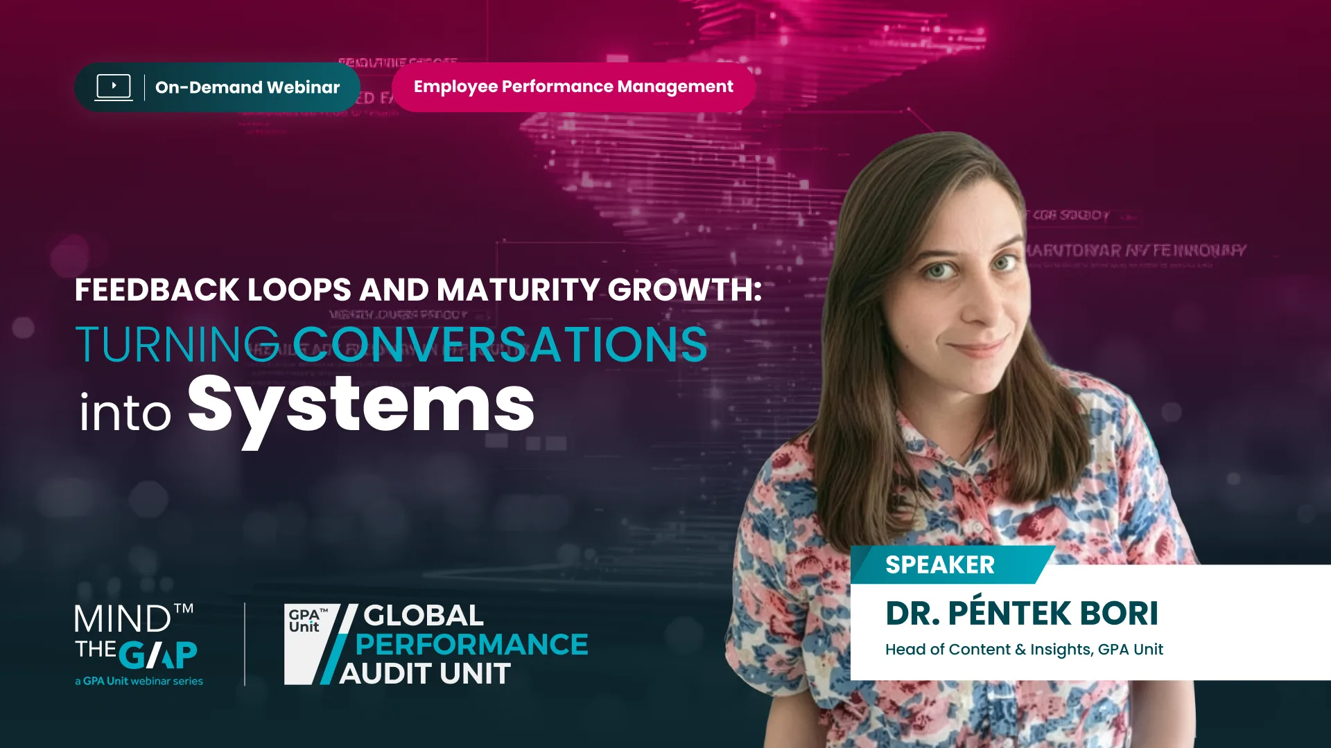 Feedback Loops and Maturity Growth: Turning Conversations into Systems | Mind the Gap Webinar Series